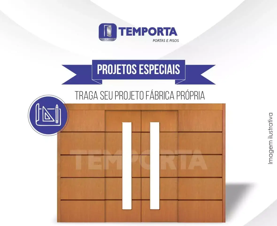 Porta dupla de correr