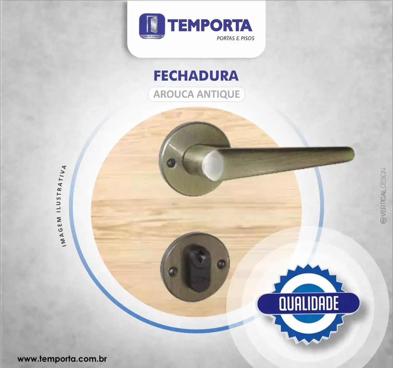 Fechadura Arouca antique