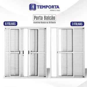 Porta balcão