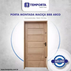 Porta maciça BBB