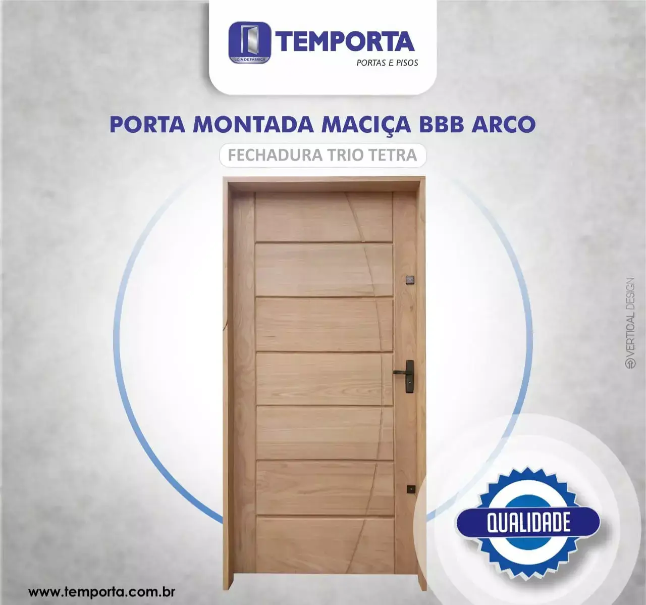 Porta maciça BBB
