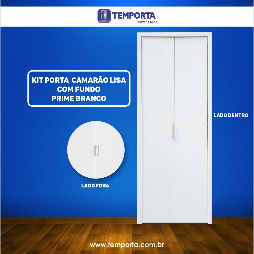 Porta camarão branca lisa