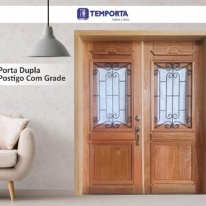 Porta dupla postigo