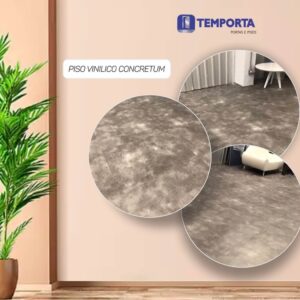 Piso vinilico Concretum